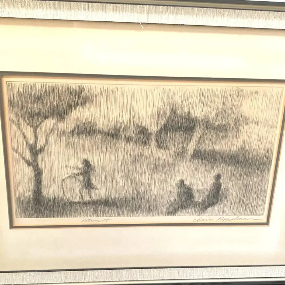 Limited edition original signed engraving